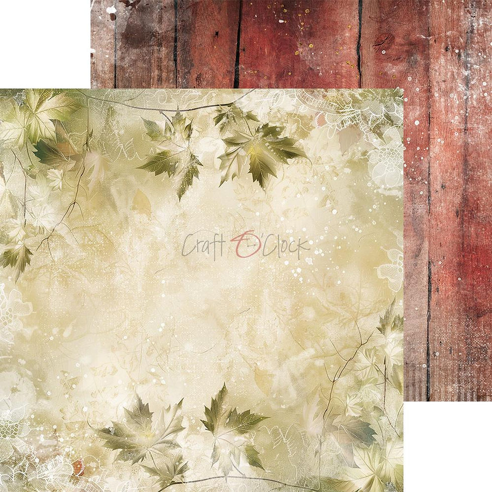 Miniature : Collection Autumnaria - Collection&Basics - Craft O'Clock - 24 pages 20x20
