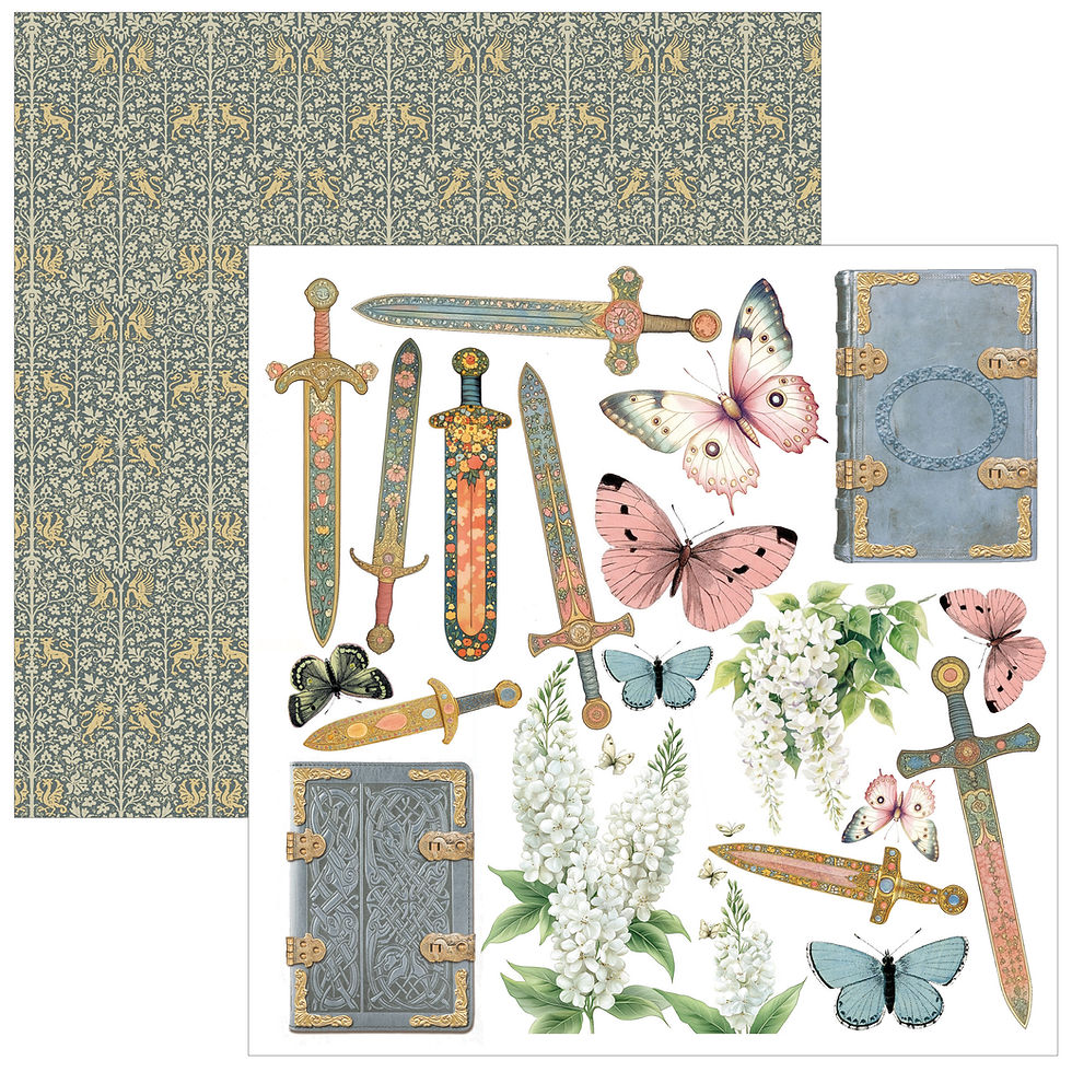 Miniature : Collection Courtly Love - Ciao Bella - 24 pages de 15x15