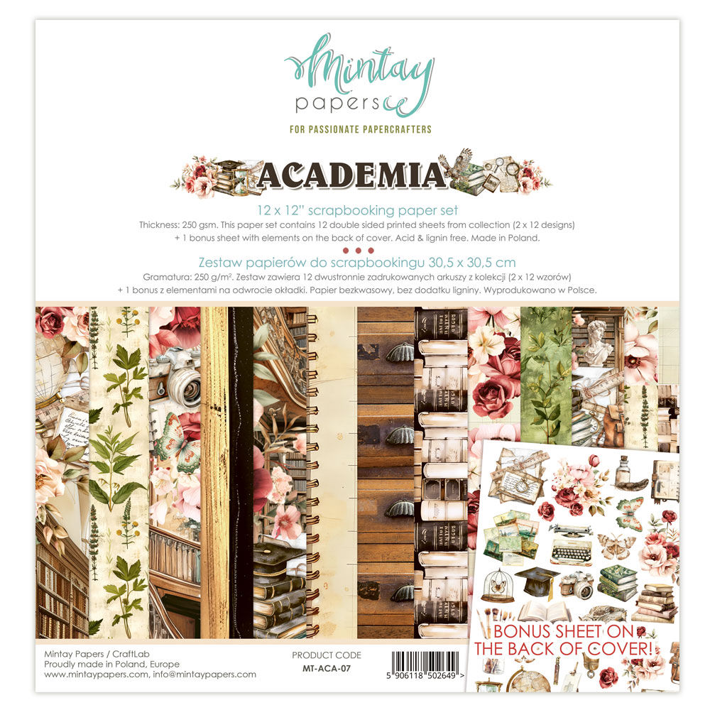 Collection Academia - Mintay - 12 pages rv 30x30