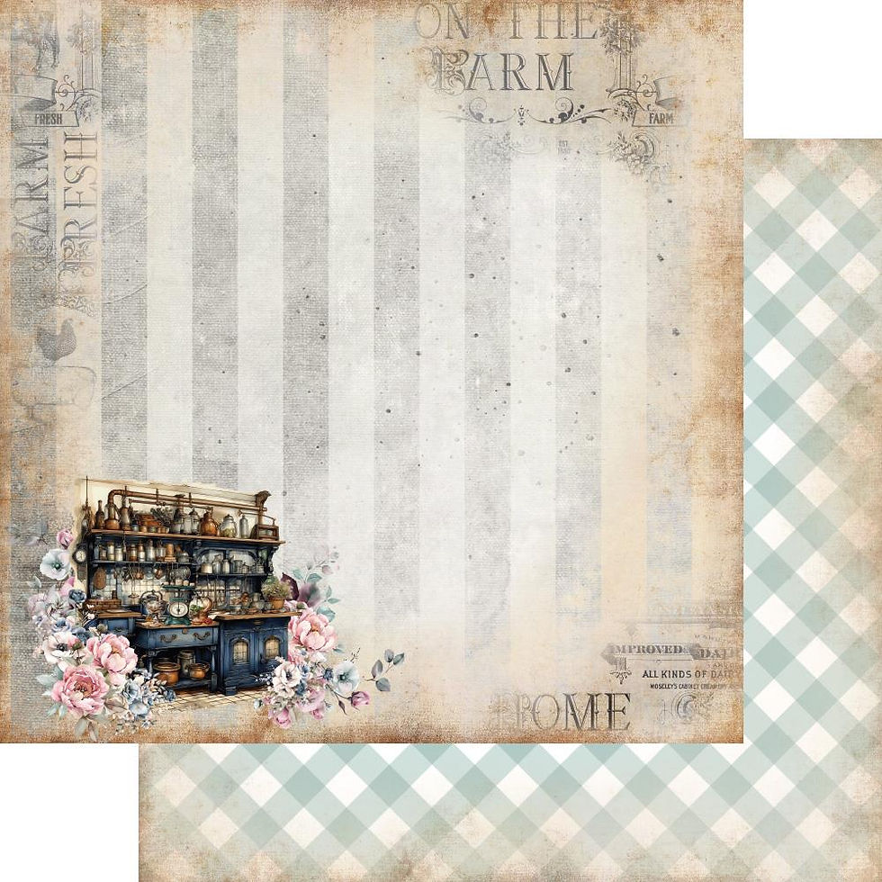 Miniature : Collection Recipe for Happiness - Alchemy of Art - 6 pages r/v 30x30