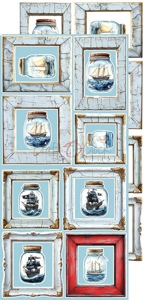 Miniature : Collection Emerald Tales - Craft O'Clock - Extra set Mix