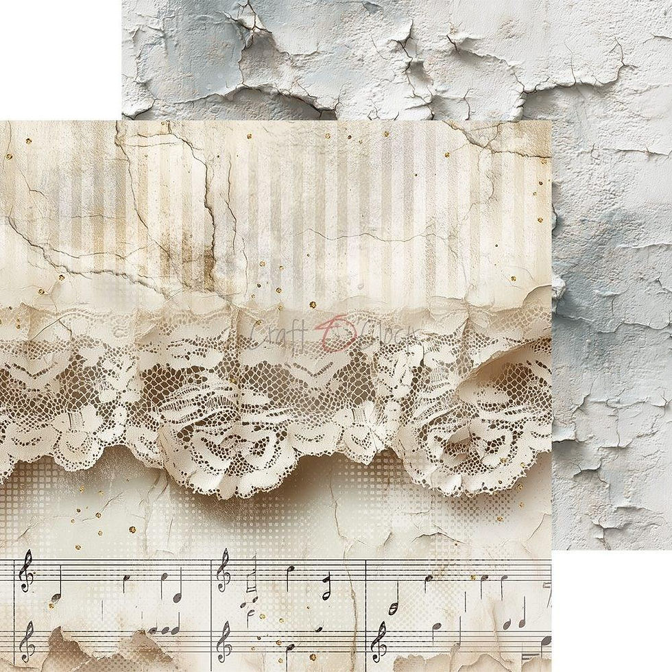 Miniature : Collection Timeless Grace  - Basic Set - Craft O'Clock - 24 pages 20x20