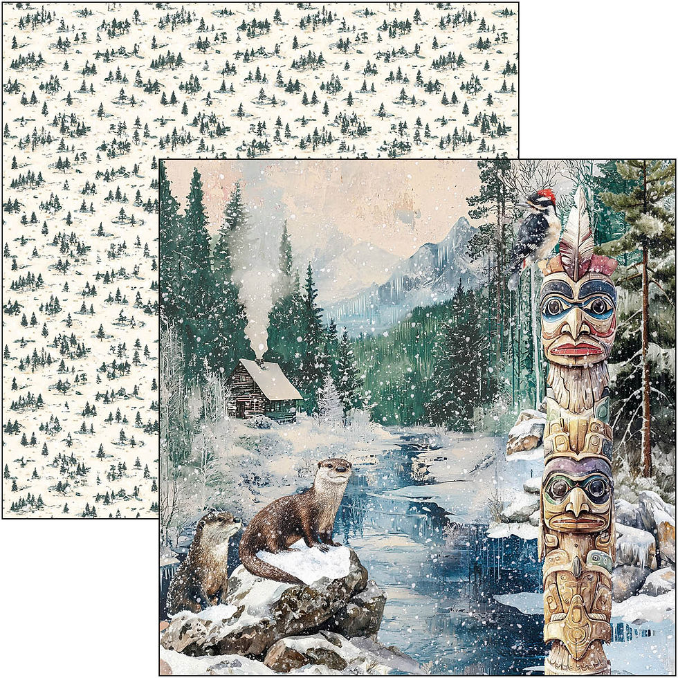 Miniature : Collection Forest Tales - Ciao Bella - 12 pages 30x30
