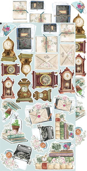 Miniature : Collection Vintage Chic - Craft O'Clock - Extras Set