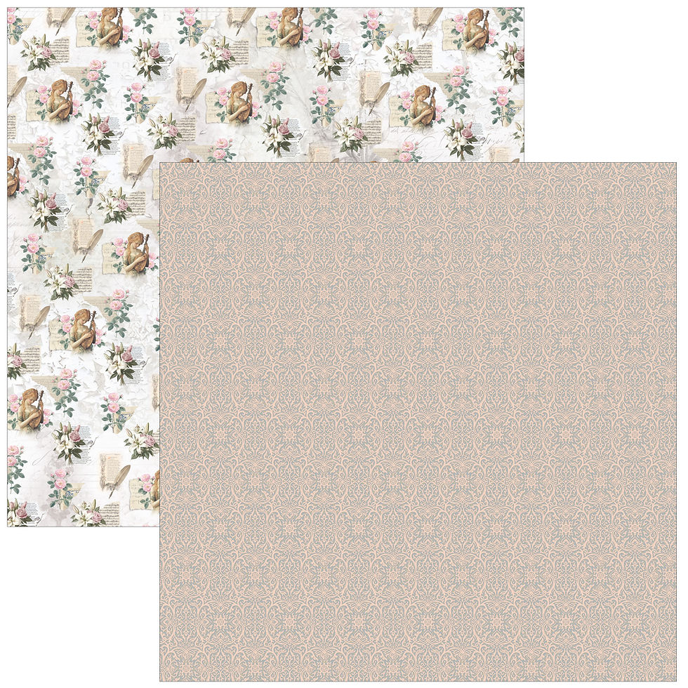 Miniature : Collection Courtly Love - Ciao Bella - 8 pages 30x30 - Pattern