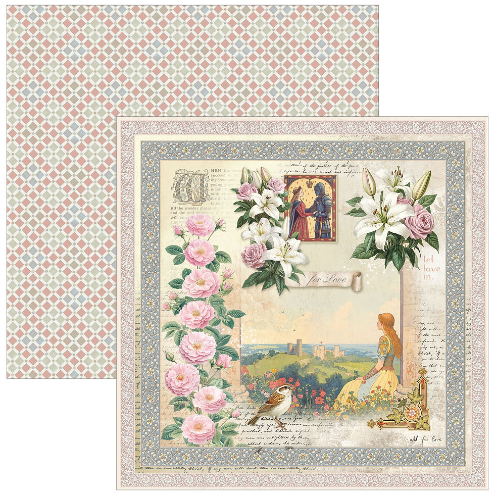 Miniature : Collection Courtly Love - Ciao Bella - 12 pages 20X20