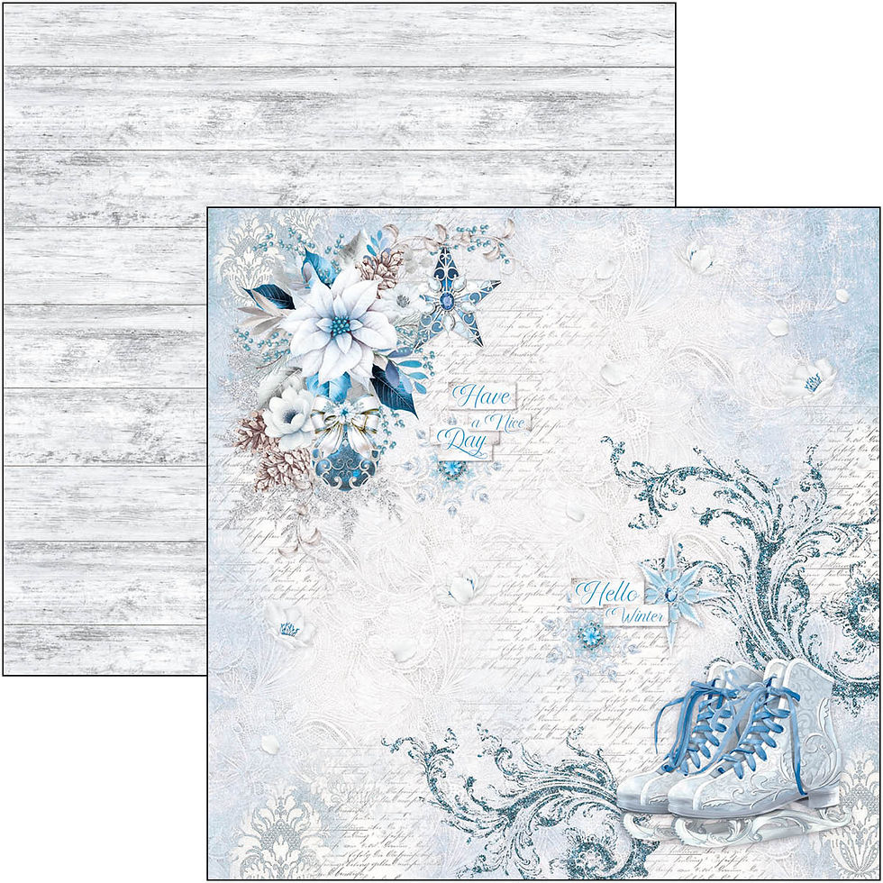 Miniature : Collection Elegance of Blue - Ciao Bella - 12 pages 20X20