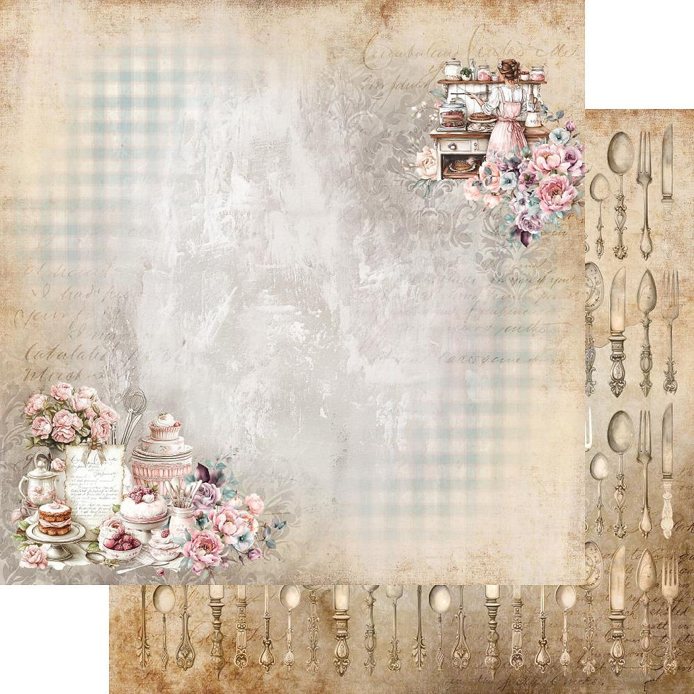 Miniature : Collection Recipe for Happiness - Alchemy of Art - 24 pages r/v 15X15