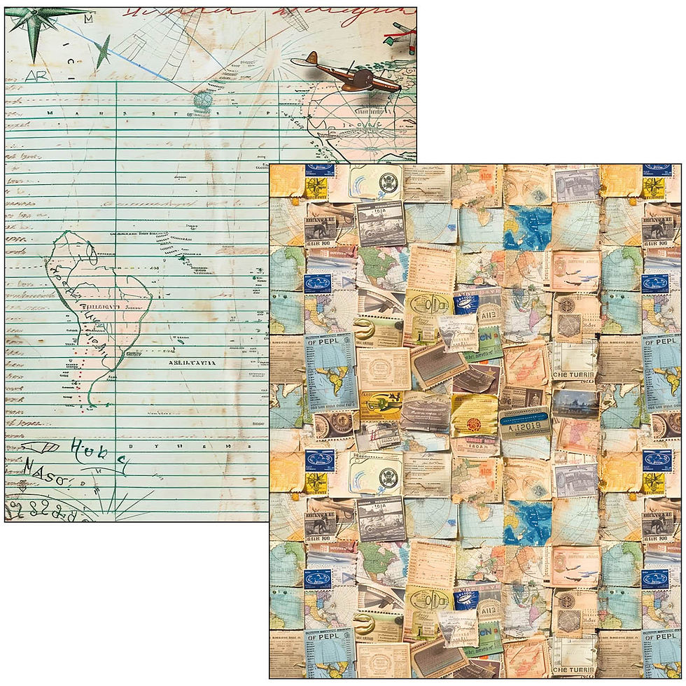 Miniature : Livre Mixed Media - Journey Ahead - A4 Maxi - Ciao Bella