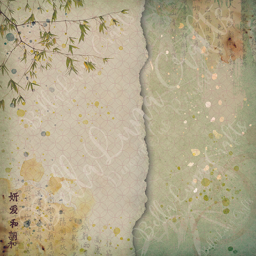 Miniature : Collection Love in Japan - BellaLuna Crafts - 24 pages 30x30