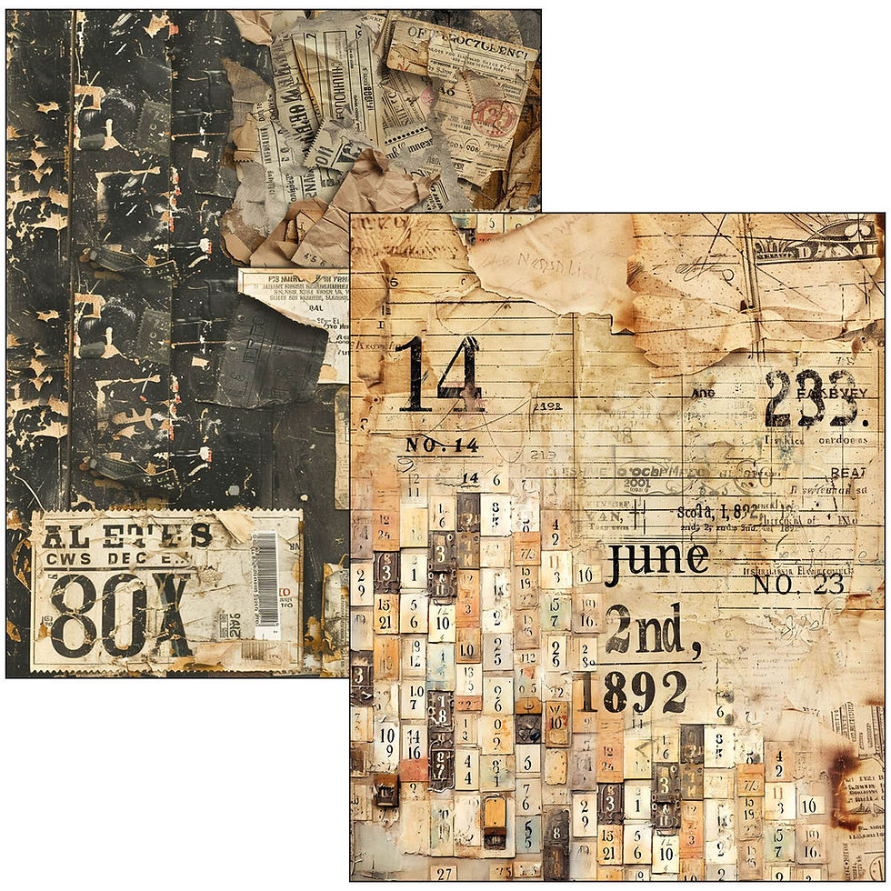 Miniature : Livre Mixed Media - Journey Ahead - A4 Maxi - Ciao Bella
