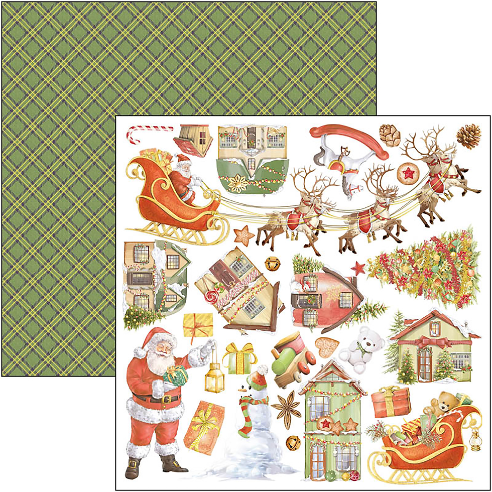 Miniature : Collection Dear Santa - Ciao Bella - 8 pages 30x30 - Patterns