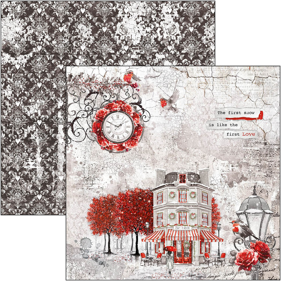 Miniature : Collection Paris Je t'aime - Ciao Bella - 12 pages 30x30