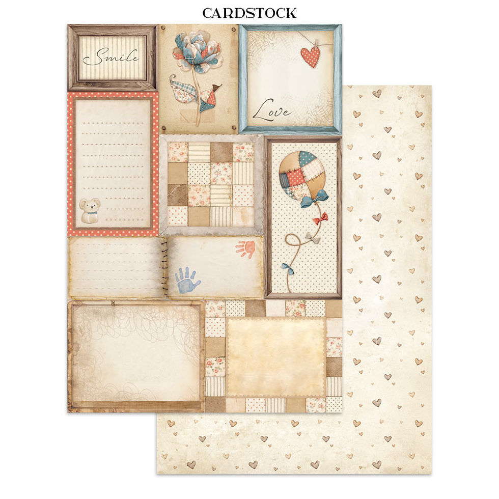 Miniature : Junk Journal Collection - Baby - Stamperia