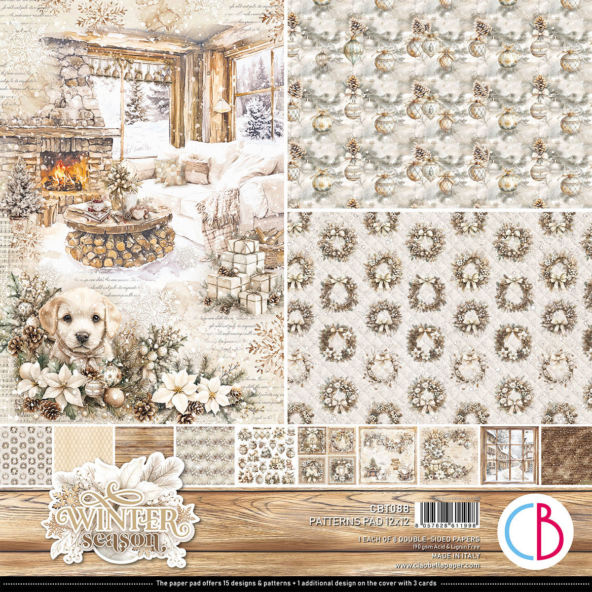 Collection Winter Season - Ciao Bella - 8 pages 30x30 - Pattern