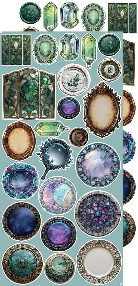 Miniature : Creative Extras - Set 5 - Alchemy - Craft O'Clock
