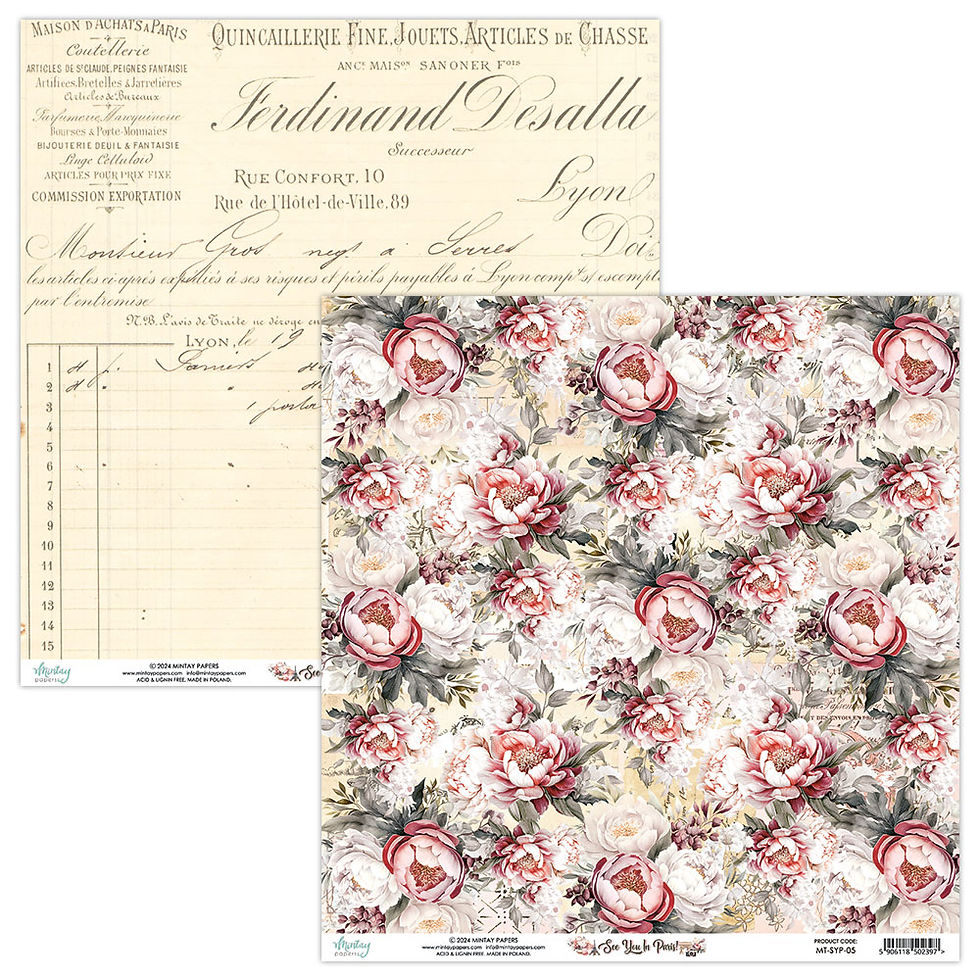 Miniature : Collection See You In Paris - Mintay - 12 pages rv 30x30
