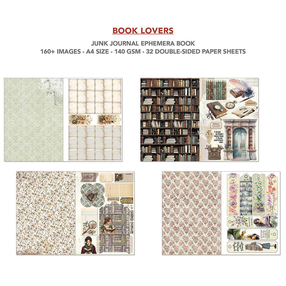 Miniature : Book Lovers - Ciao Bella - 32 pages A4