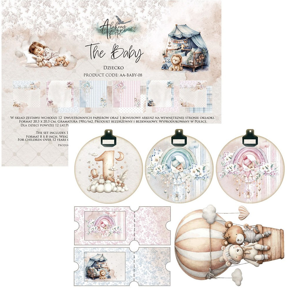 Miniature : Collection Baby - Alchemy of Art - 12 pages r/v 20x20