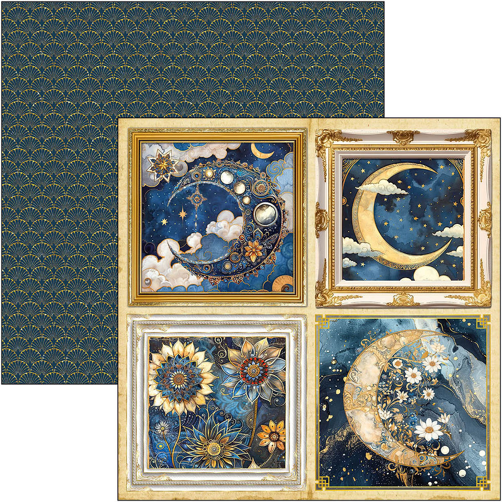 Miniature : Collection Celestial - Ciao Bella - 8 pages 30x30 - Pattern