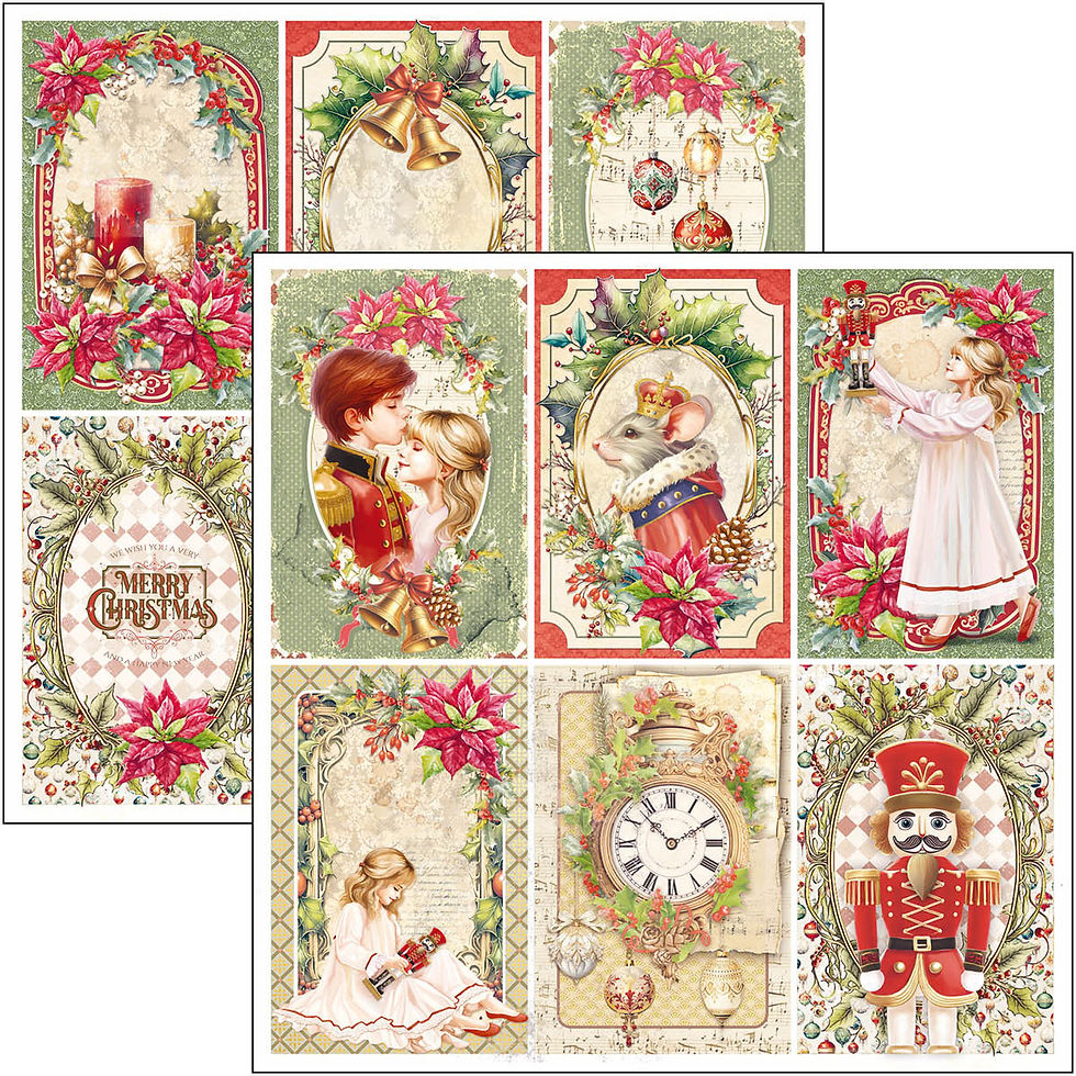 Miniature : Collection The Nutcracker - Ciao Bella - 12 pages 30x30