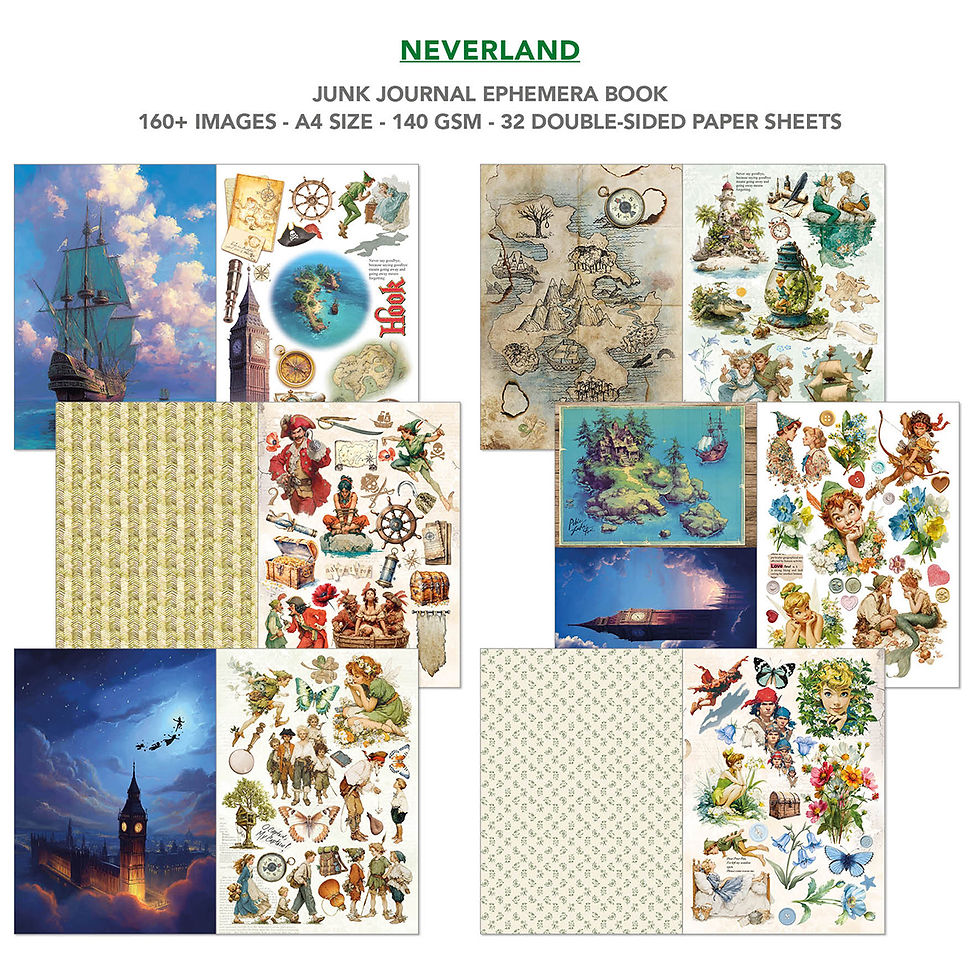 Miniature : Neverland - Ciao Bella - 32 Pages A4