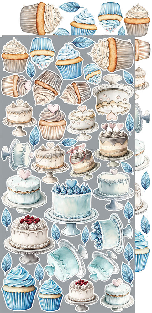 Miniature : Collection Something Blue - Craft O'Clock - Extra set Something