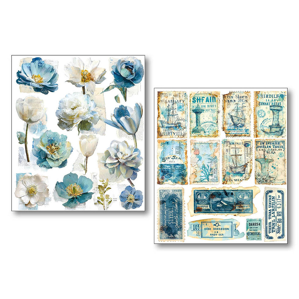Miniature : Stickers - Edge of the Ocean - Ciao Bella - 10 feuilles