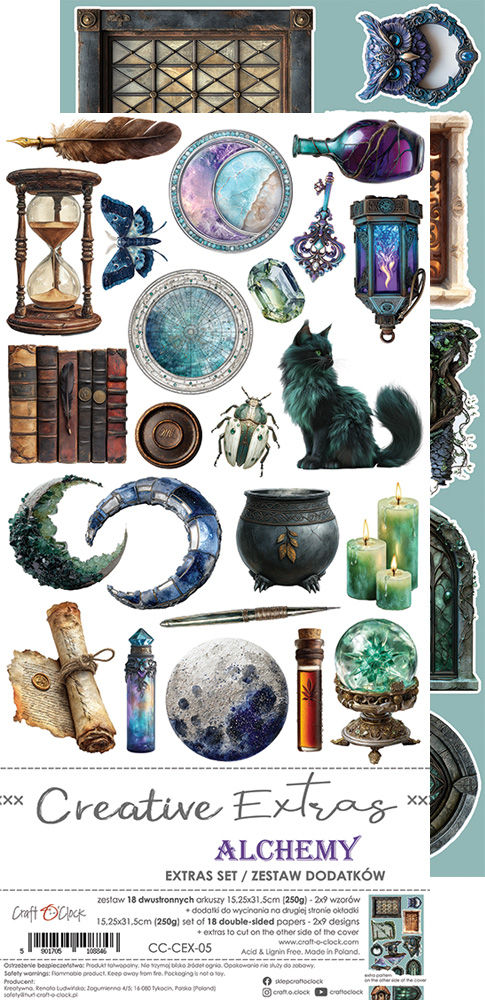 Miniature : Creative Extras - Set 5 - Alchemy - Craft O'Clock