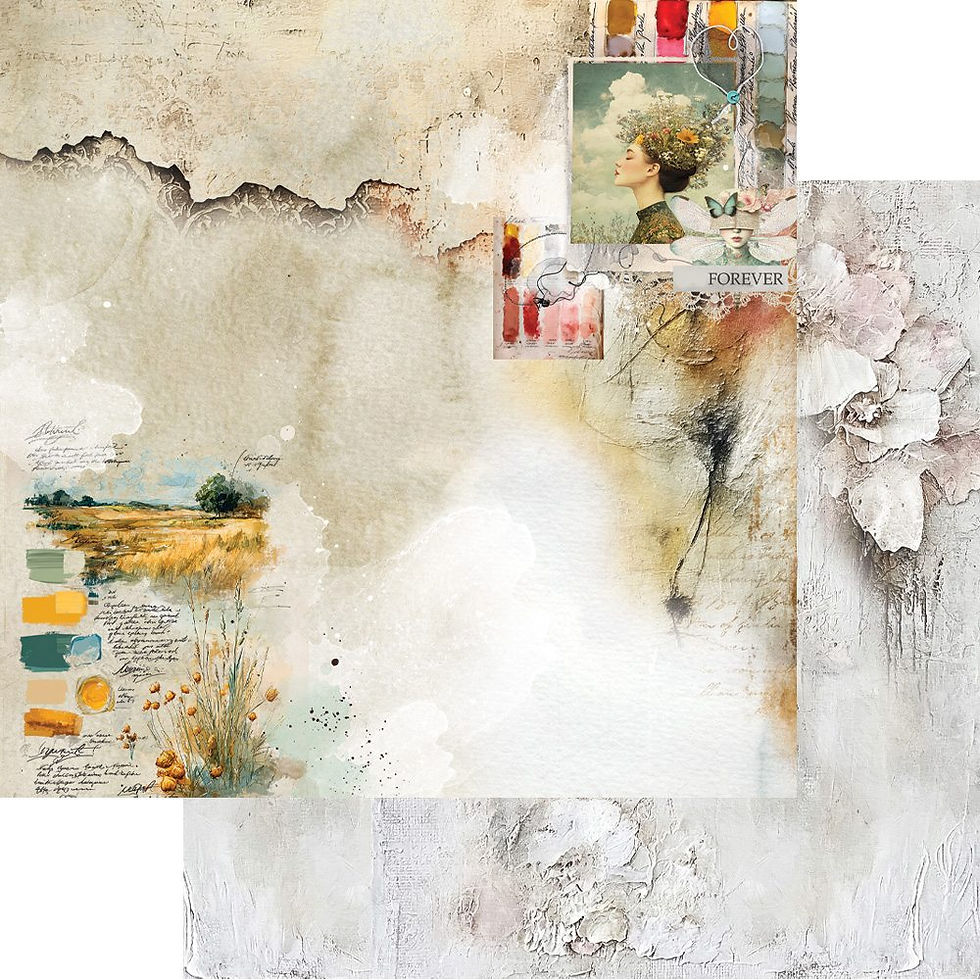 Miniature : Collection Art - Alchemy of Art - 6 pages r/v 30x30