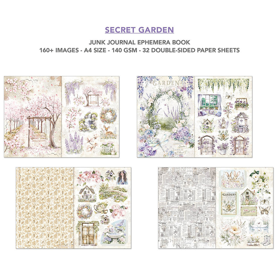 Miniature : Secret Garden - Ciao Bella - 32 pages A4