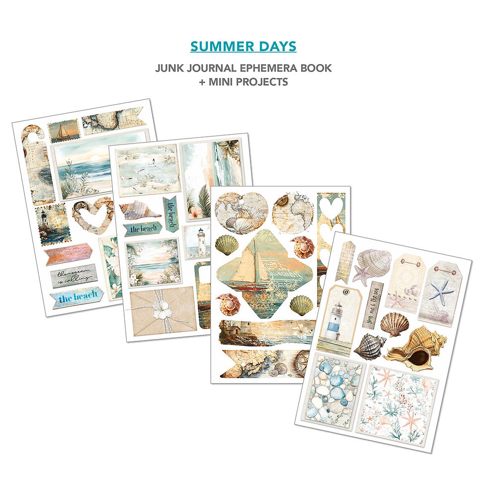 Miniature : Summer Days - Ciao Bella - 32 pages A4