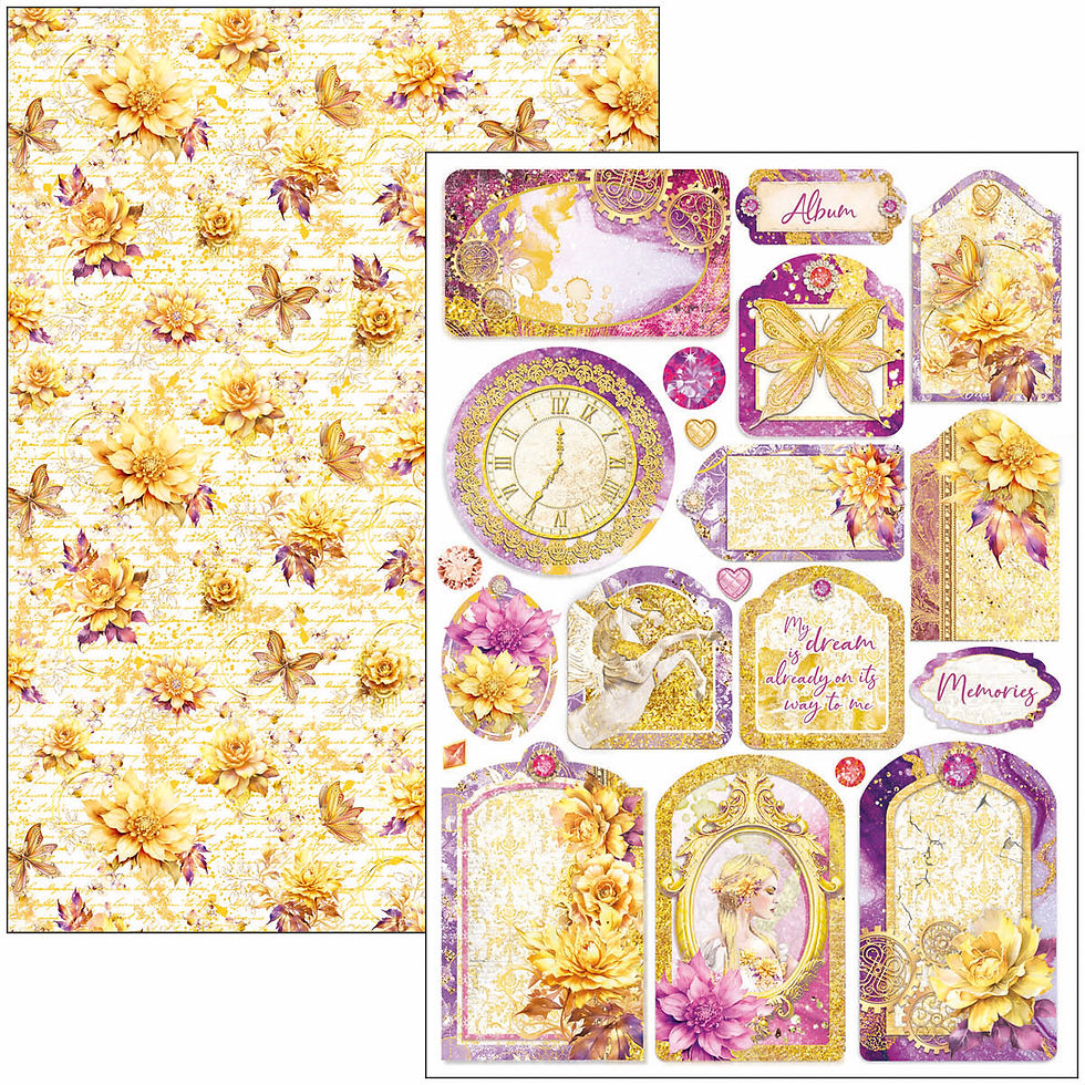 Miniature : Collection Ethereal - Ciao Bella - 9 pages A4