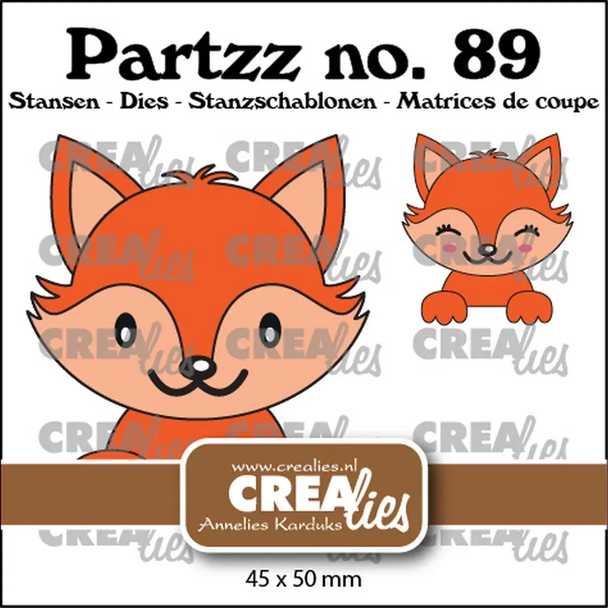 Matrice de Découpe - Fox - Crealies
