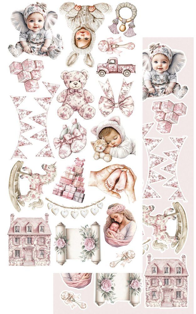 Miniature : Collection Baby - Alchemy of Art - Etiquettes - Girl