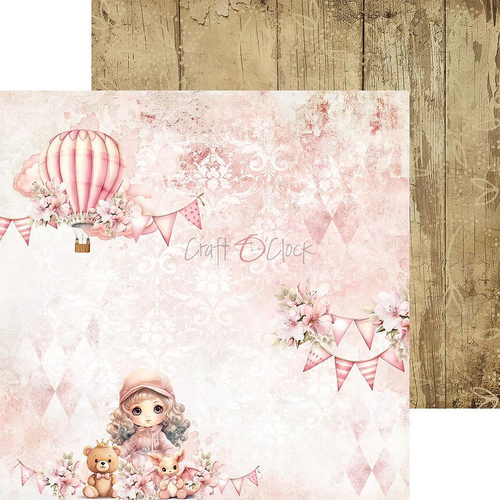 Miniature : Collection Girl & Curl - Collection&Basics - Craft O'Clock - 24 p. 20x20