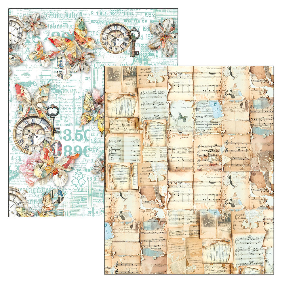 Miniature : Livre Mixed Media - The Sound of Spring - A4 Maxi - Ciao Bella