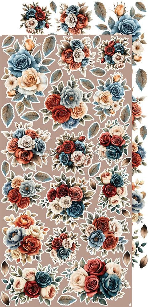 Miniature : Collection Timeless Grace - Craft O'Clock - Extra set Flowers and More