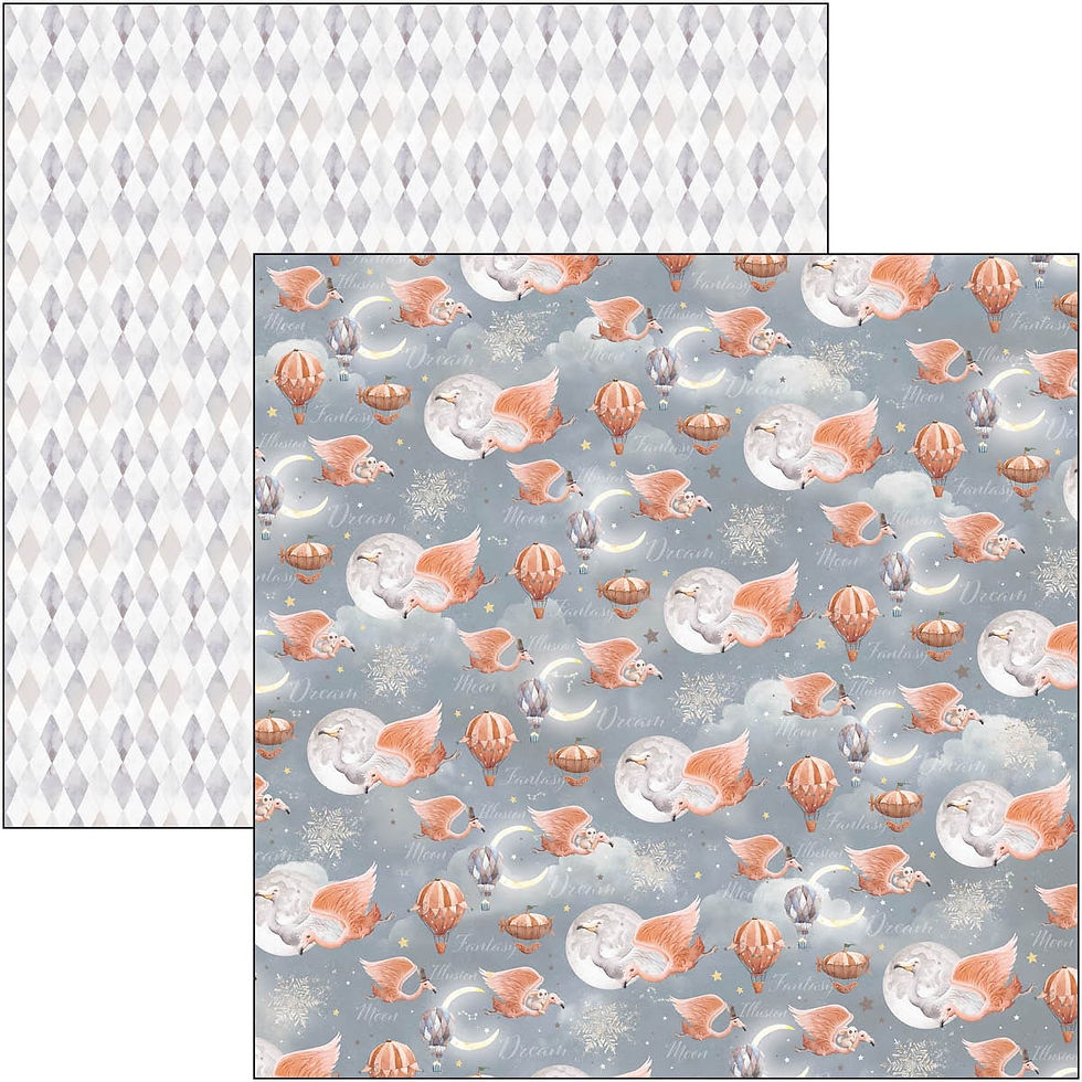 Miniature : Collection Dreamland - Ciao Bella - 8 pages 30x30 - Patterns