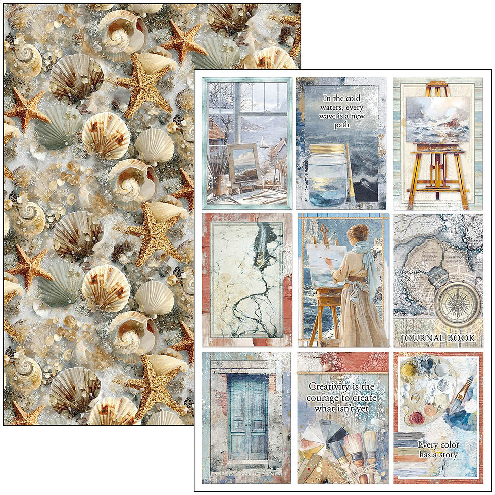Miniature : Collection An Artist Journey - Ciao Bella - 9 pages A4