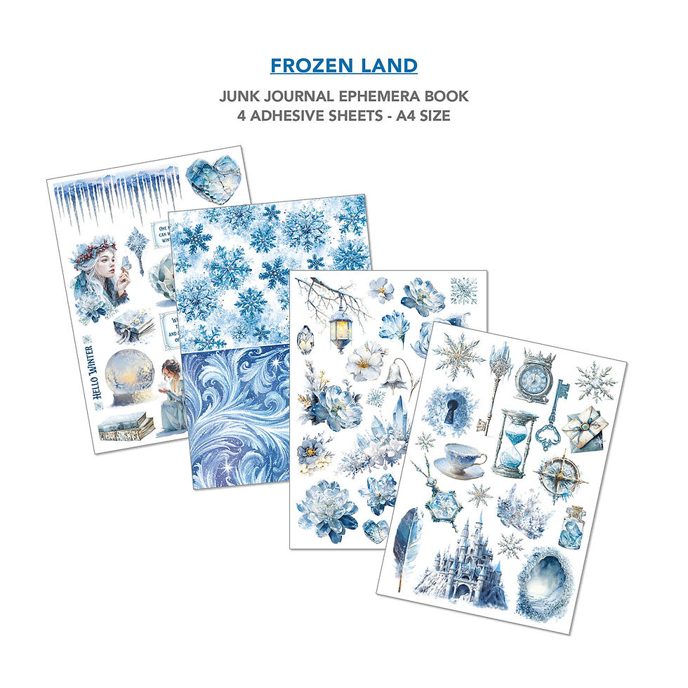 Miniature : Frozen Land - Ciao Bella - 32 pages A4