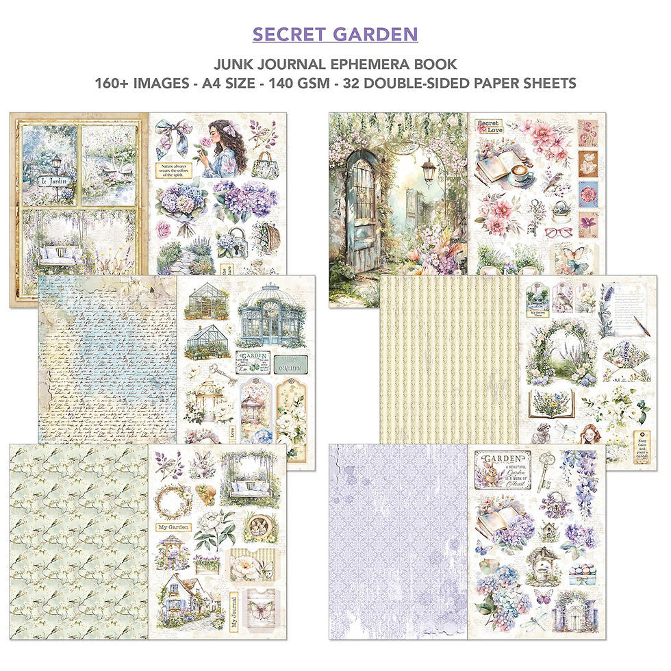 Miniature : Secret Garden - Ciao Bella - 32 pages A4