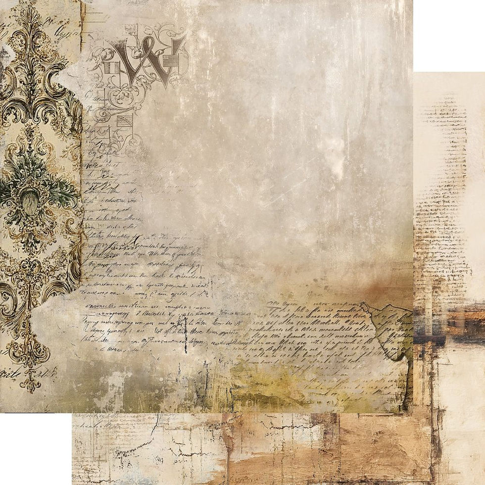 Miniature : Collection In the Library - Alchemy of Art - 24 pages r/v 20x20