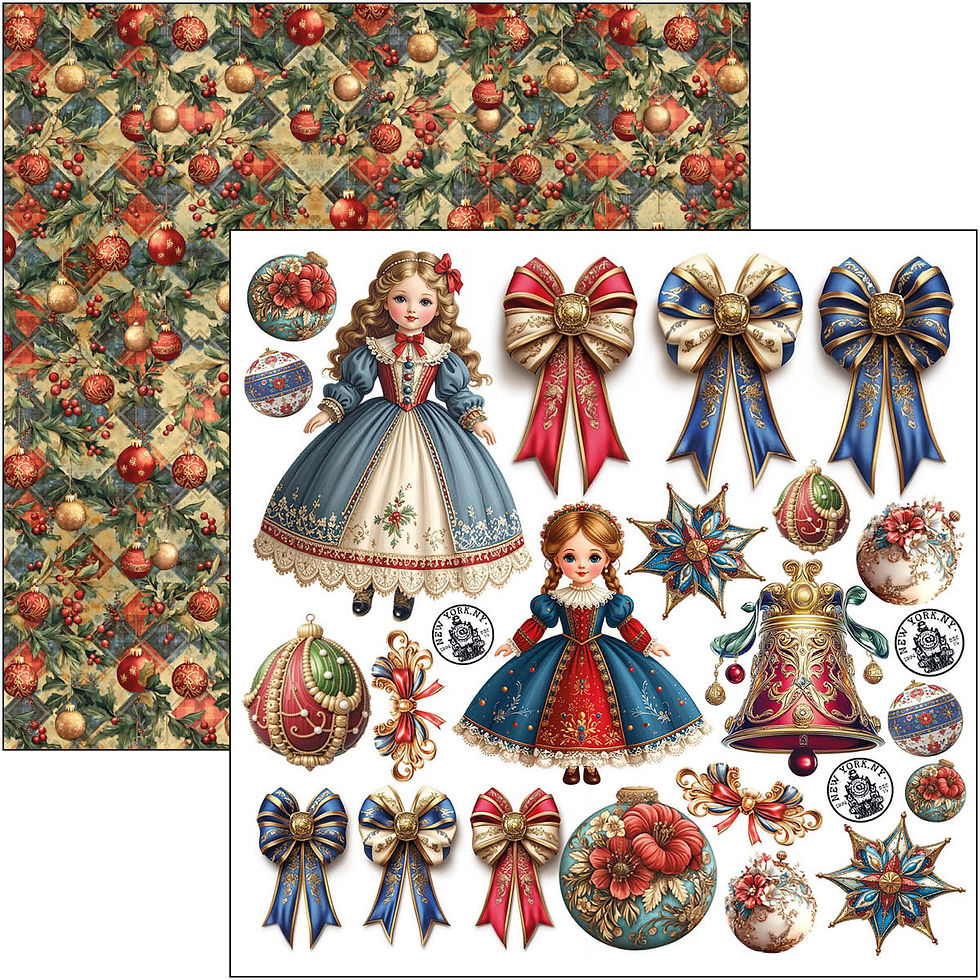 Miniature : Collection Toy Shop - Ciao Bella - 24 pages de 15x15
