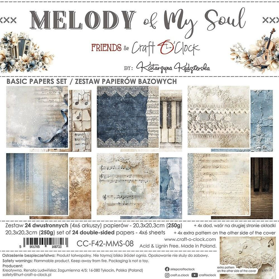 Miniature : Collection Melody of my Soul - Collection&Basic - Craft O'Clock 20x20