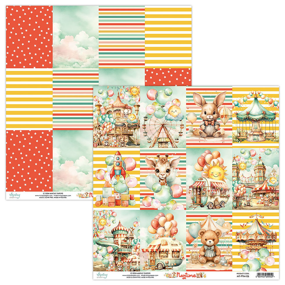 Miniature : Collection Playtime - Mintay - 24 pages rv 15x15