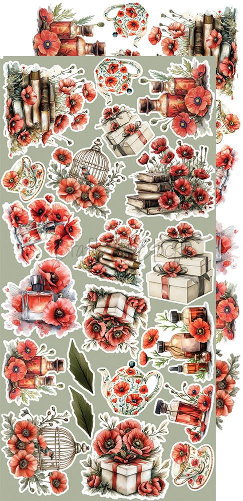 Miniature : Collection Heart of the Sun - Craft O'Clock - Extra set Flowers and More