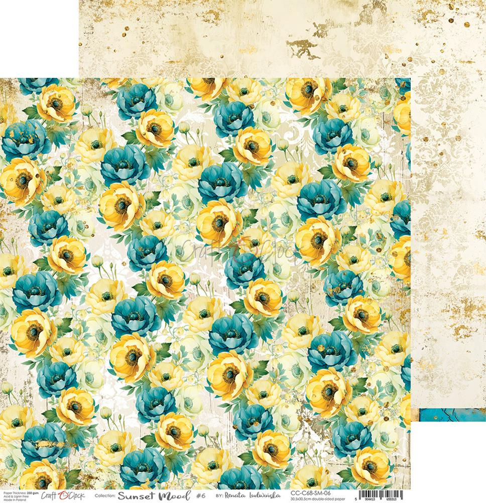 Miniature : Collection Sunset Mood - Craft O'Clock - 6 pages rv de 30x30