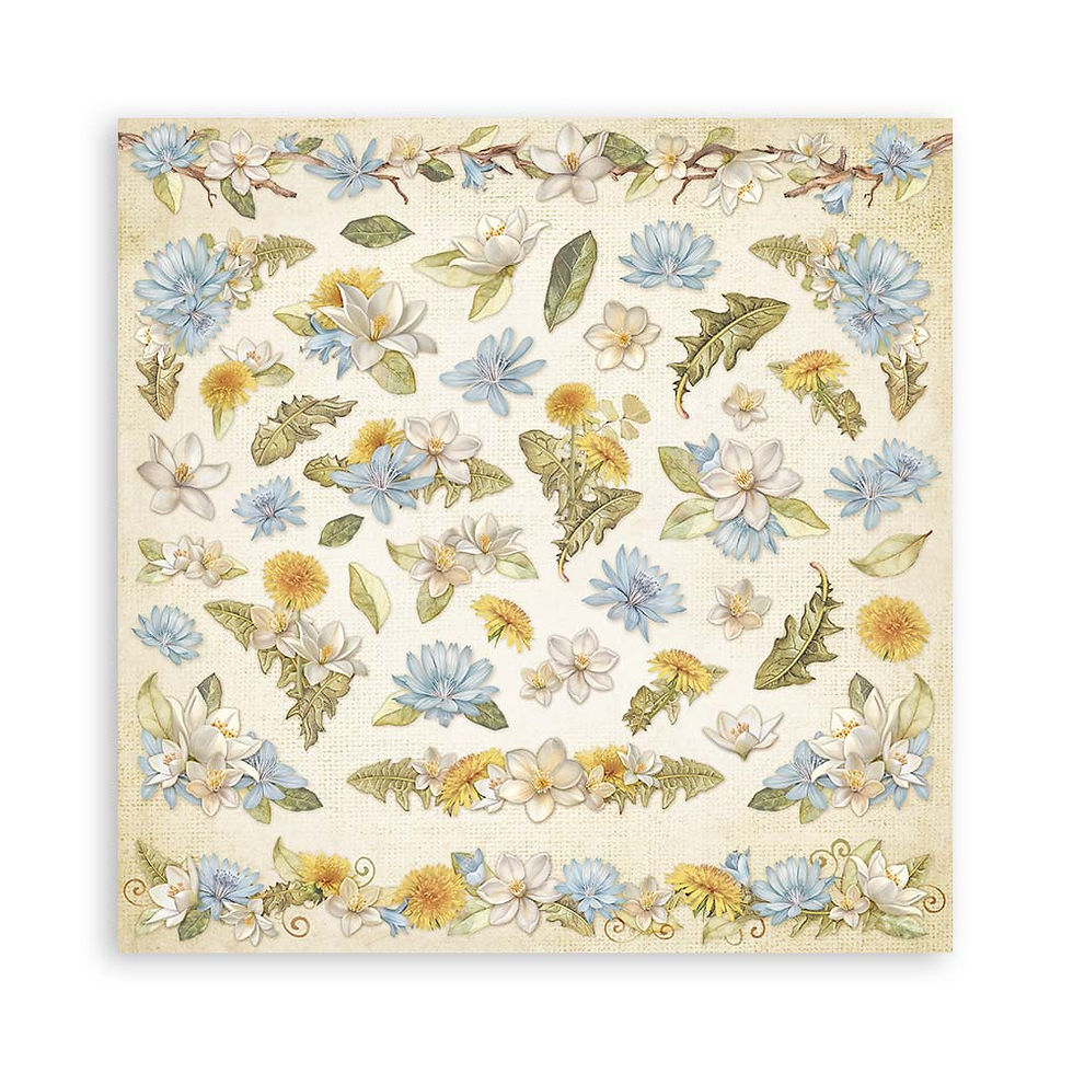Miniature : Collection Hidden Grove - Stamperia - 22 pages 1 face de 30x30