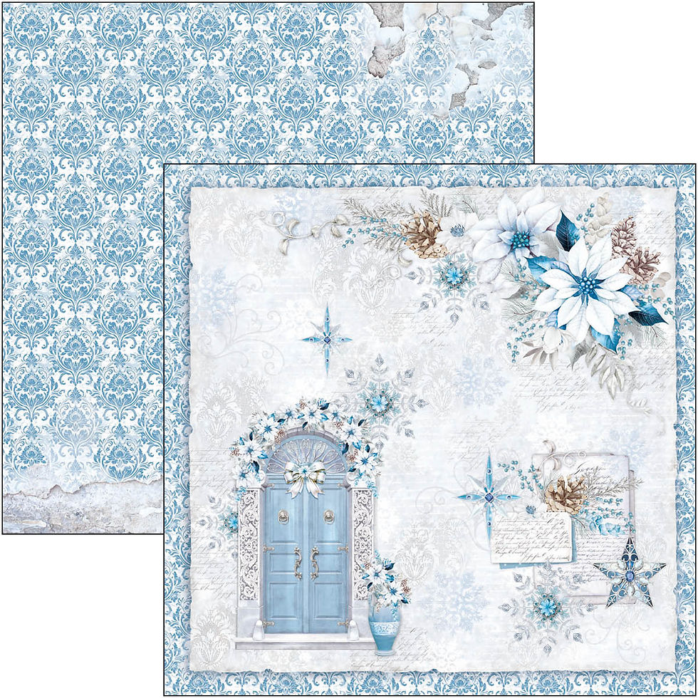 Miniature : Collection Elegance of Blue - Ciao Bella - 12 pages 20X20